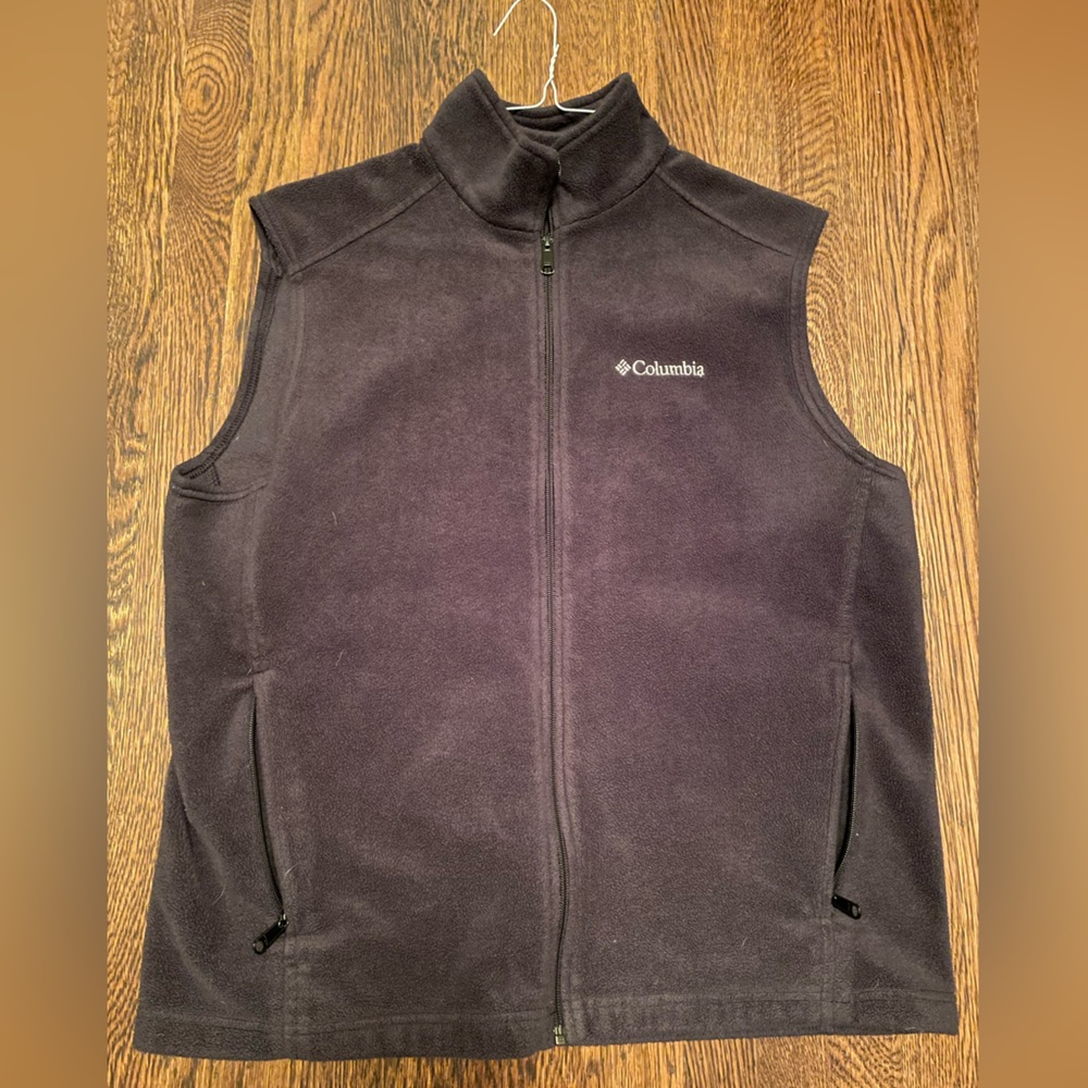 Mens Columbia fleece vest
